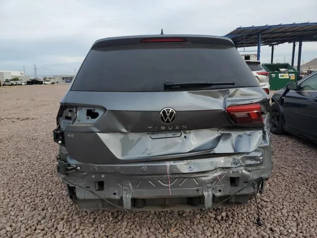 3VV3B7AX0PM107814 2023 2023 Volkswagen Tiguan- SE 6