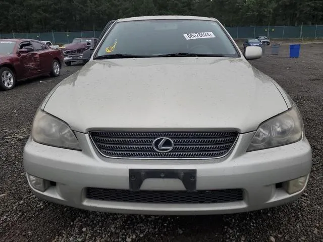 JTHBD182710022716 2001 2001 Lexus IS- 300 5