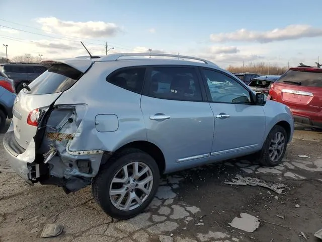 JN8AS5MT3DW034392 2013 2013 Nissan Rogue- S 3