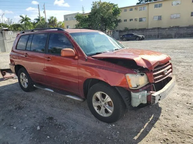 JTEGF21A710018895 2001 2001 Toyota Highlander 4