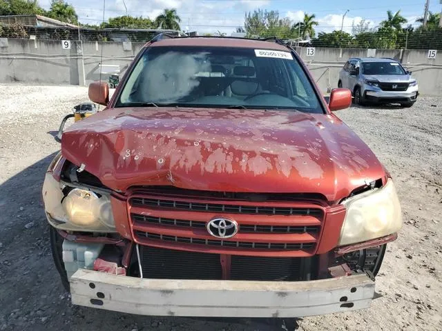 JTEGF21A710018895 2001 2001 Toyota Highlander 5