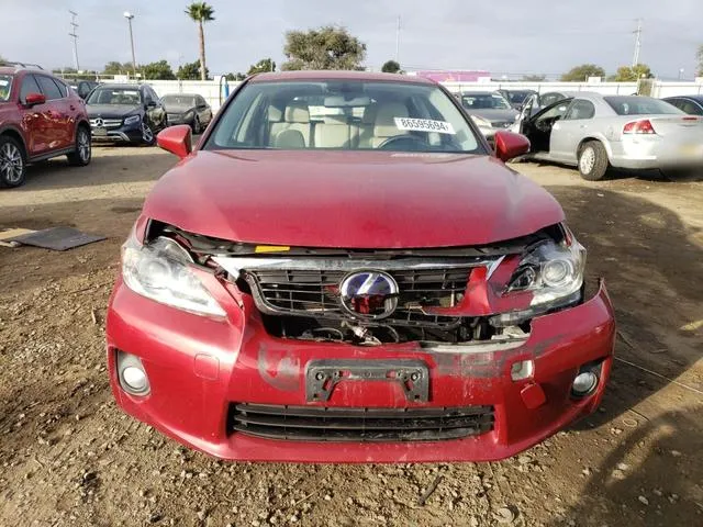 JTHKD5BH1D2128530 2013 2013 Lexus CT- 200 5