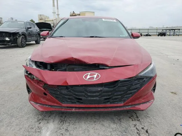 KMHLS4AG5MU067858 2021 2021 Hyundai Elantra- Sel 5