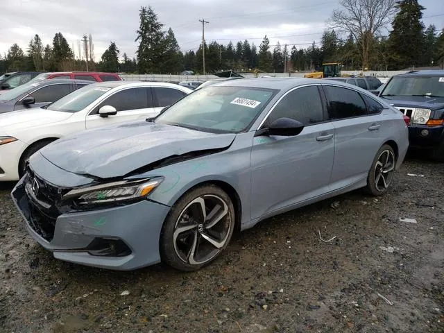 1HGCV2F32NA017705 2022 2022 Honda Accord- Sport 1