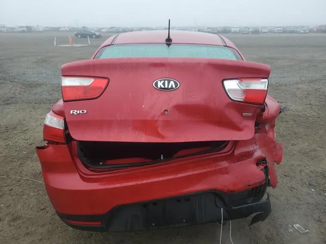 KNADM4A31F6438177 2015 2015 KIA Rio- LX 6