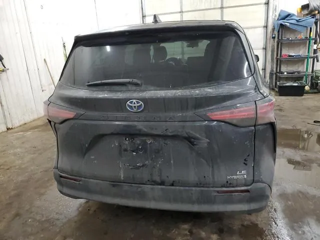 5TDKRKECXMS010468 2021 2021 Toyota Sienna- LE 6