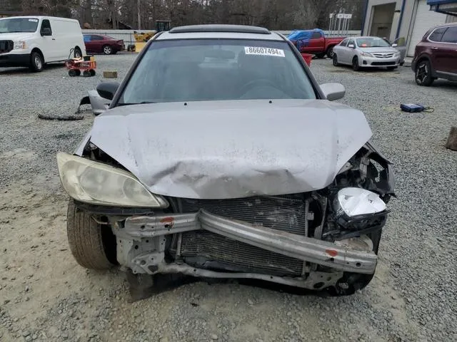 JHMES26714S000372 2004 2004 Honda Civic- EX 5