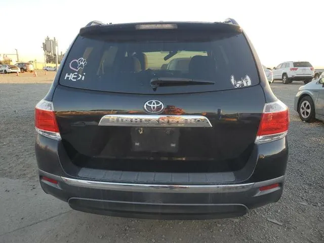 5TDZK3EH8BS048752 2011 2011 Toyota Highlander- Base 6