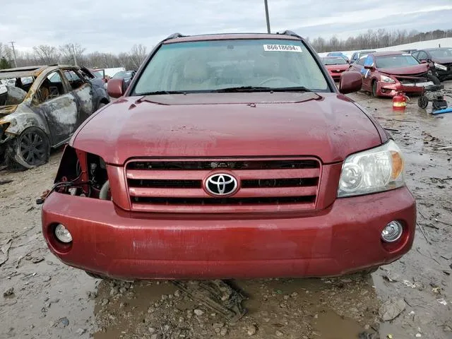 JTEEP21A750112351 2005 2005 Toyota Highlander- Limited 5