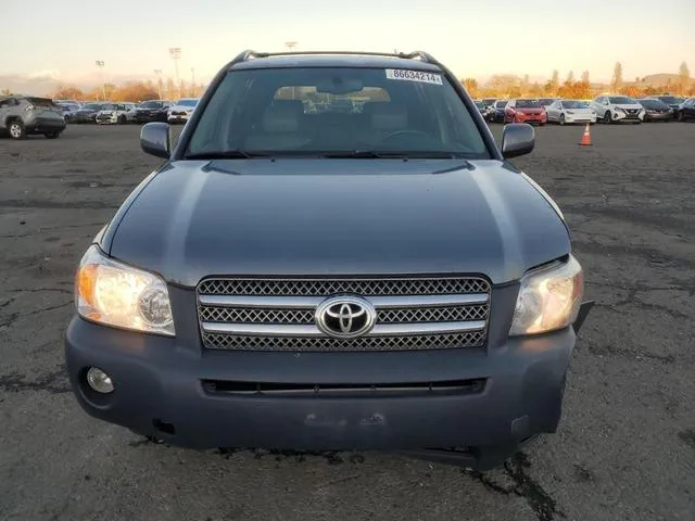 JTEDW21A760011505 2006 2006 Toyota Highlander- Hybrid 5