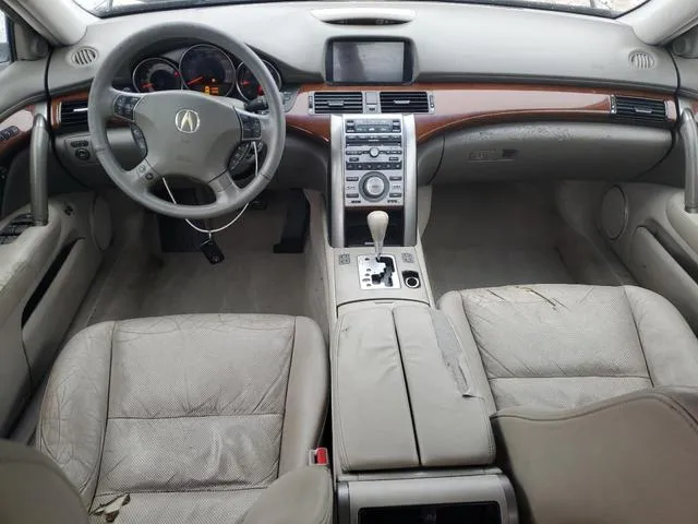 JH4KB16565C020298 2005 2005 Acura RL 8