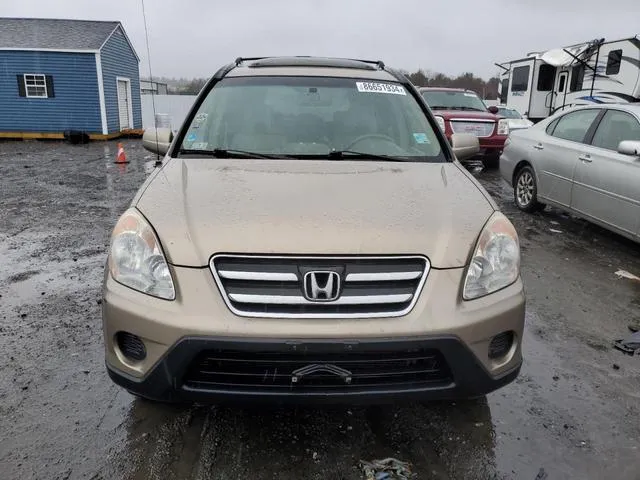 JHLRD78945C017884 2005 2005 Honda CR-V- SE 5