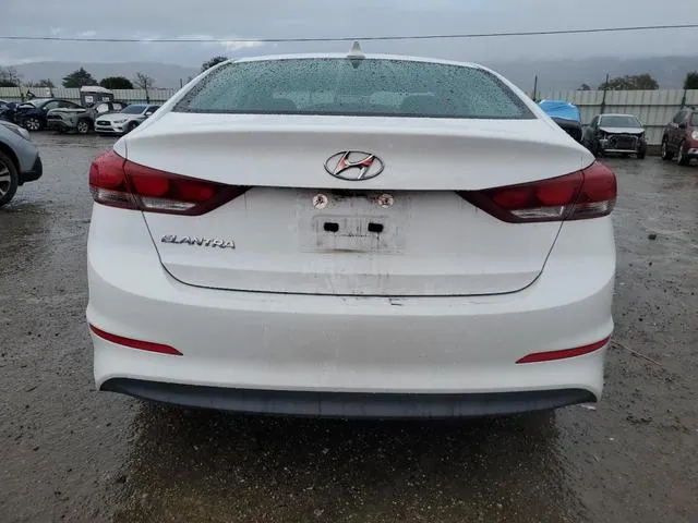 5NPD84LF0JH347995 2018 2018 Hyundai Elantra- Sel 6