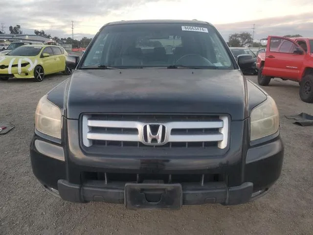 5FNYF28567B030662 2007 2007 Honda Pilot- Exl 5