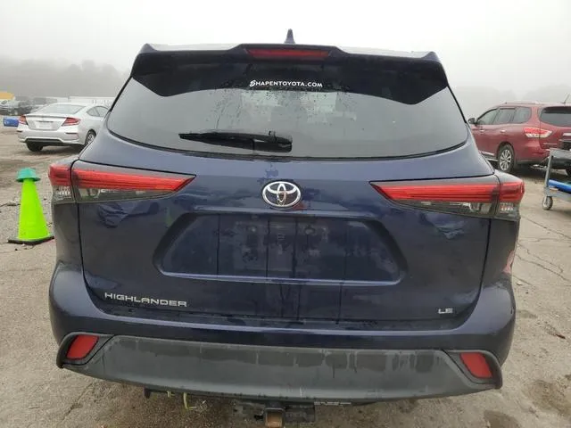 5TDZZRAH7LS505153 2020 2020 Toyota Highlander- L 6