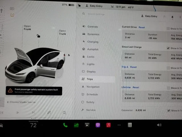 5YJ3E1EB6RF770801 2024 2024 Tesla MODEL 3 9