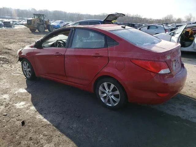 KMHCU4AE1EU675970 2014 2014 Hyundai Accent- Gls 2