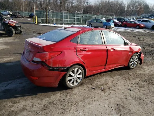 KMHCU4AE1EU675970 2014 2014 Hyundai Accent- Gls 3