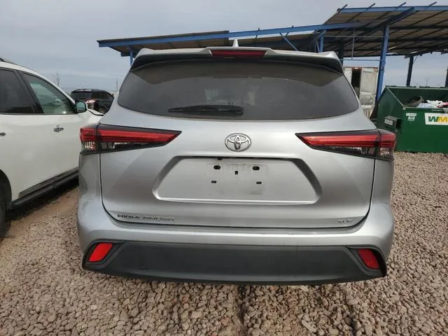 5TDGZRAH7MS516291 2021 2021 Toyota Highlander- Xle 6