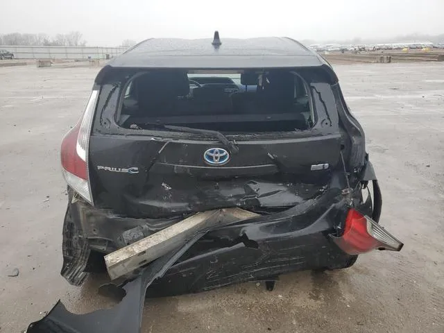 JTDKDTB33G1122801 2016 2016 Toyota Prius 6