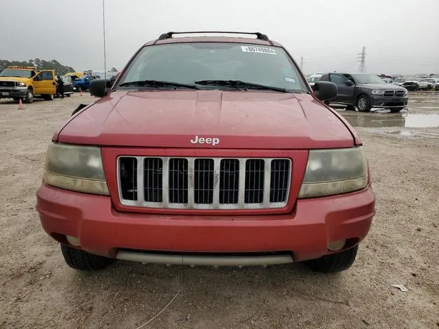 1J4GX48S34C254887 2004 2004 Jeep Grand Cherokee- Laredo 5