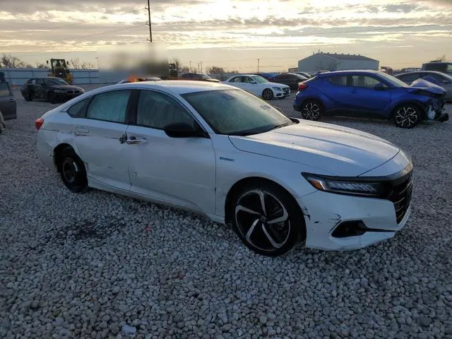 1HGCV3F26NA032141 2022 2022 Honda Accord- Hybrid Sport 4