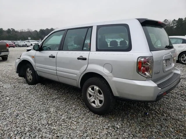 5FNYF28187B040445 2007 2007 Honda Pilot- LX 2