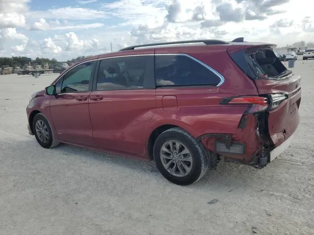 5TDKRKEC8MS036454 2021 2021 Toyota Sienna- LE 2