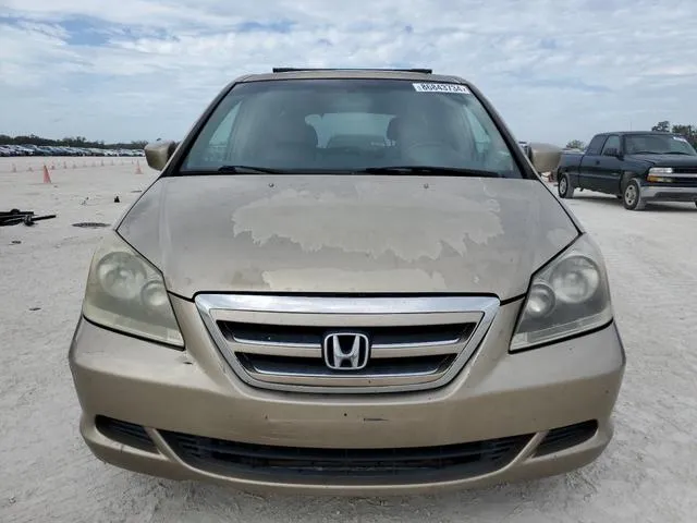 5FNRL38726B414814 2006 2006 Honda Odyssey- Exl 5