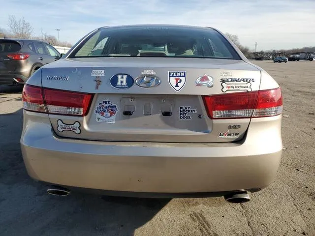 5NPEU46F97H154720 2007 2007 Hyundai Sonata- SE 6