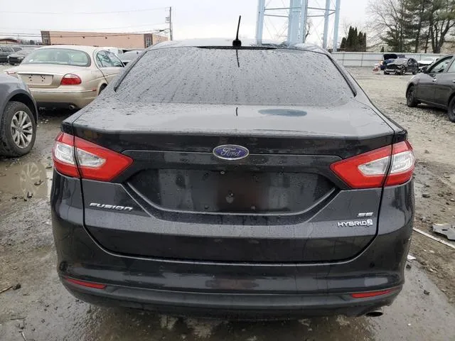 3FA6P0LU7FR185487 2015 2015 Ford Fusion- Se Hybrid 6