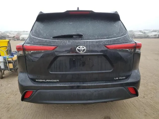 5TDBZRBH6MS140319 2021 2021 Toyota Highlander- L 6