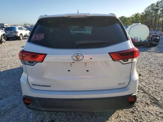 5TDKZRFH1KS552431 2019 2019 Toyota Highlander- SE 6