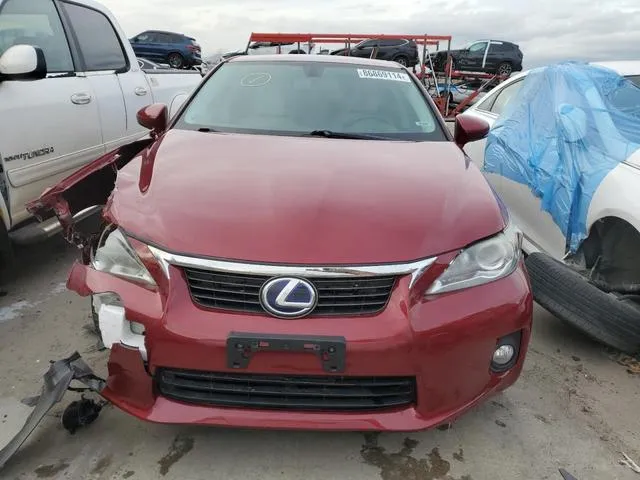 JTHKD5BH8C2073654 2012 2012 Lexus CT- 200 5