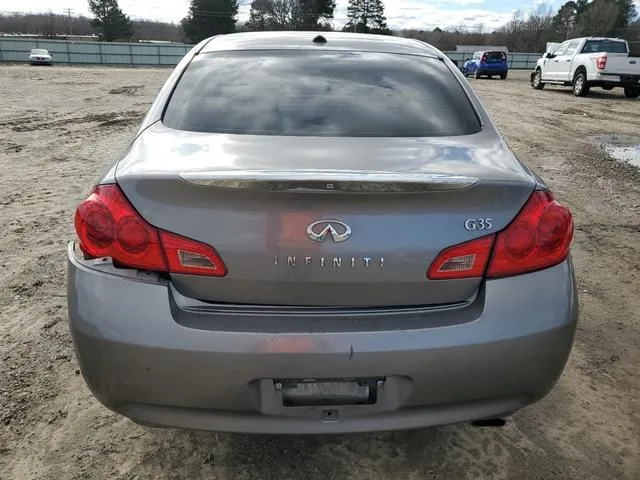 JNKBV61E08M224296 2008 2008 Infiniti G35 6