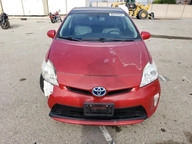 JTDKN3DU3E1827341 2014 2014 Toyota Prius 5