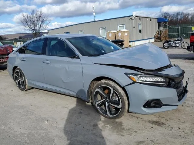 1HGCV1F36MA111191 2021 2021 Honda Accord- Sport 4