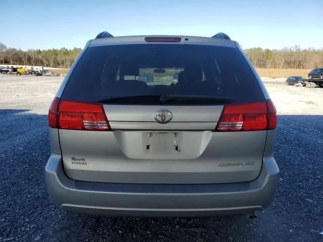 5TDZA22C04S115904 2004 2004 Toyota Sienna- Xle 6