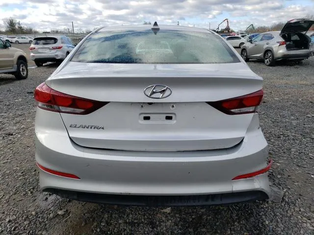 5NPD84LF9JH366643 2018 2018 Hyundai Elantra- Sel 6