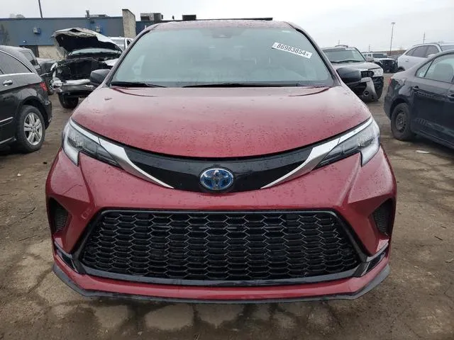 5TDXSKFC6NS045485 2022 2022 Toyota Sienna- Xse 5