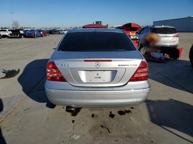 WDBRF40J65A744871 2005 2005 Mercedes-Benz C-Class- 230K Spo 6