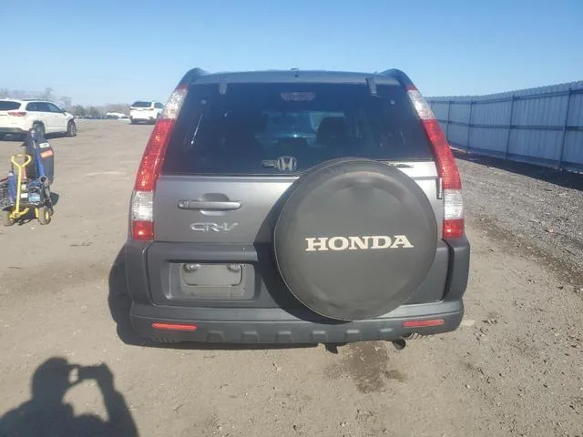 JHLRD68856C012681 2006 2006 Honda CR-V- EX 6