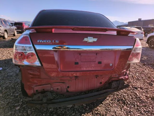 KL1TD56687B078381 2007 2007 Chevrolet Aveo- Base 6