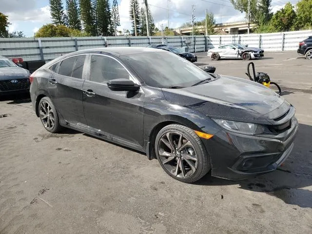 2HGFC2F81LH549928 2020 2020 Honda Civic- Sport 4