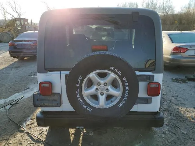 1J4FA39S65P358824 2005 2005 Jeep Wrangler- X 6