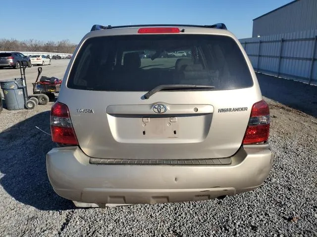 JTEDD21A160133394 2006 2006 Toyota Highlander 6