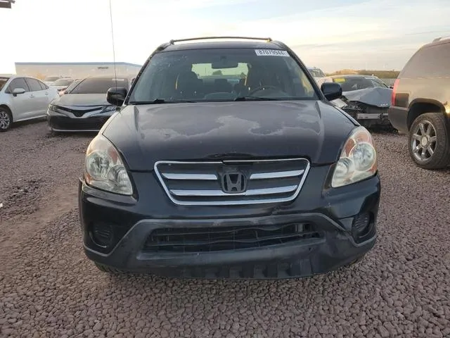 JHLRD78935C010621 2005 2005 Honda CR-V- SE 5