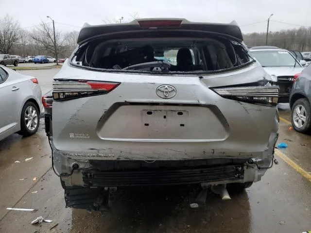 5TDCZRAH2MS534888 2021 2021 Toyota Highlander- L 6