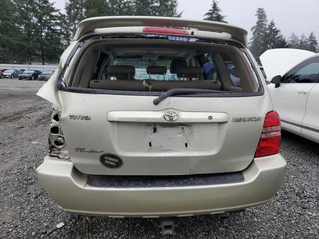 JTEHF21A230120614 2003 2003 Toyota Highlander- Limited 6