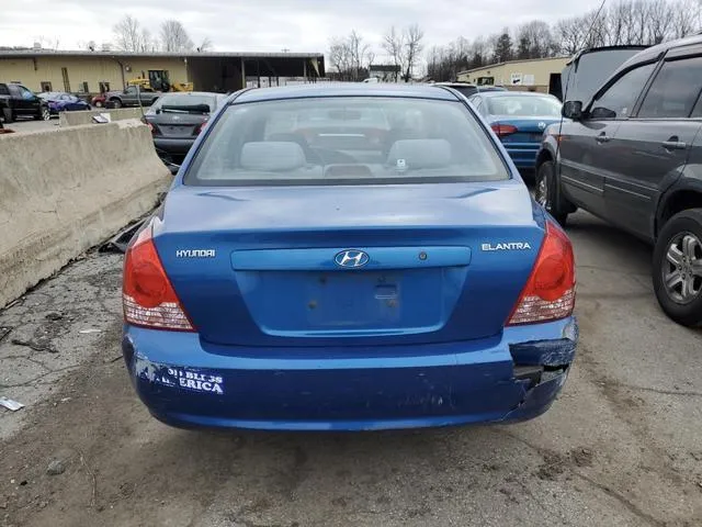 KMHDN46D75U078243 2005 2005 Hyundai Elantra- Gls 6